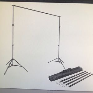 NEW! 10 FT. Adjustable Backdrop Support System Kit